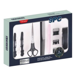 9 Pieces Hair Cutting Set