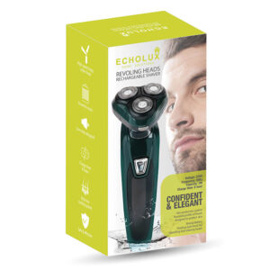 Men's Revoling Heads Rechargeable Shaver